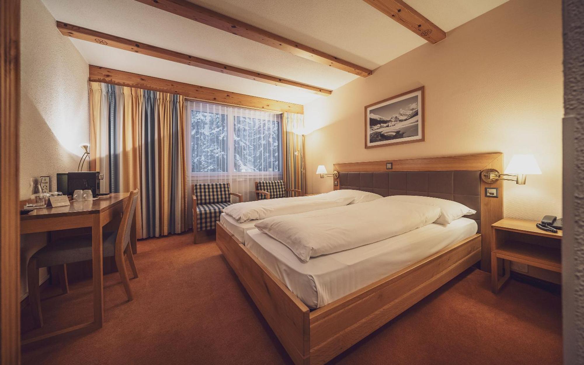 Mountain Plaza Hotel Davos Exterior foto
