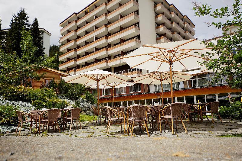 Mountain Plaza Hotel Davos Exterior foto